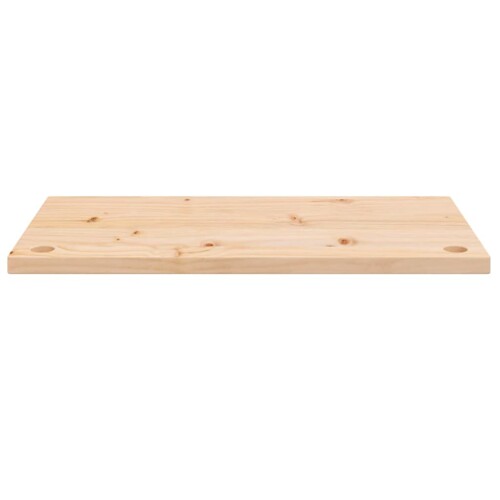 Ploča za radni stol 80 x 40 x 2,5 cm od masivne borovine - NOVO