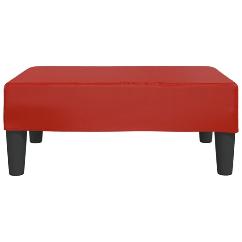 Tabure crvena boja vina 78 x 56 x 32 cm od umjetne kože - NOVO