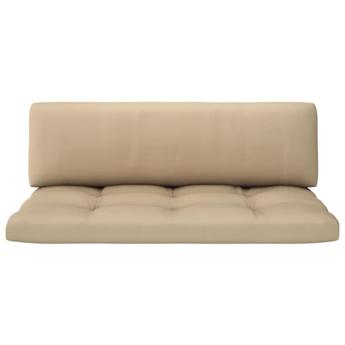 Srednja vrtna sofa od paleta od sivo impregnirane borovine - NOVO