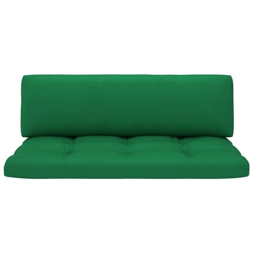 Srednja vrtna sofa od paleta od sivo impregnirane borovine - NOVO