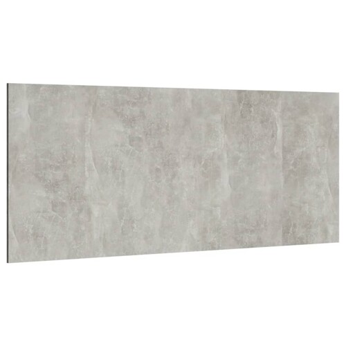 Uzglavlje za krevet siva boja betona 200 x 1,5 x 80 cm drveno - NOVO