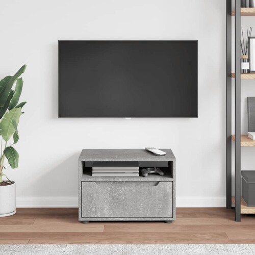 TV ormarić VISNES beton sivi 60x40x38 cm konstruirano drvo - NOVO