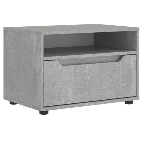 TV ormarić VISNES beton sivi 60x40x38 cm konstruirano drvo - NOVO