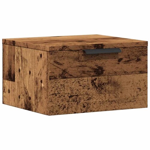 Zidni noćni ormarić Old Wood 34x30x20 cm - NOVO