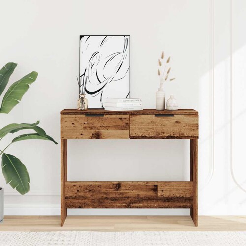 Konzolni stol Staro drvo 90x36x75 cm Konstruirano drvo - NOVO