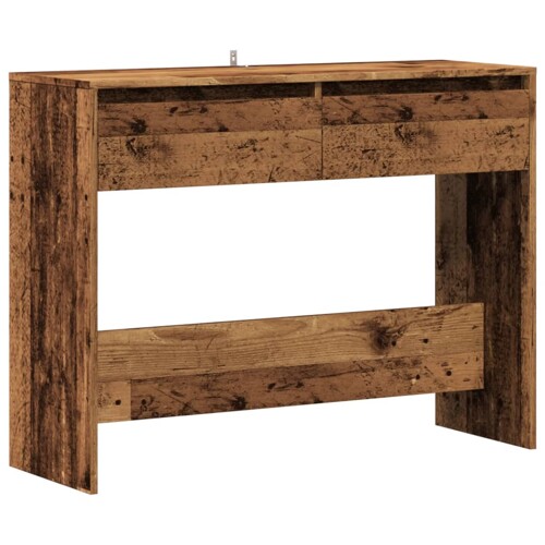 konzolni stol staro drvo 100x35x76,5 cm konstruirano drvo - NOVO