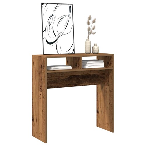 Konzolni stol Staro drvo 78x30x80 cm Konstruirano drvo - NOVO