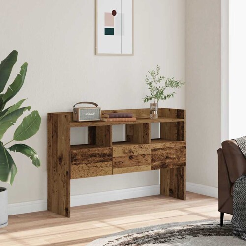Komoda staro drvo 105x30x70 cm konstruirano drvo - NOVO