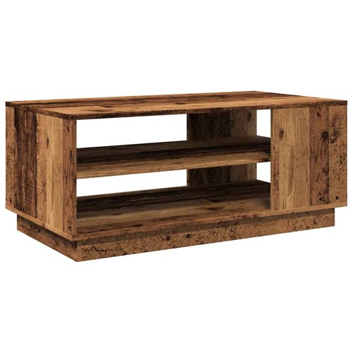 Stol za kavu staro drvo 102x55x43 cm konstruirano drvo - NOVO