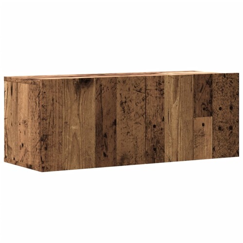 Zidni TV ormarić staro drvo 80x30x30 cm konstruirano drvo - NOVO