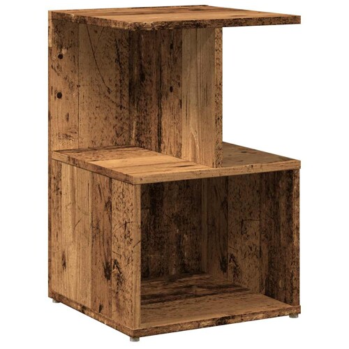 Noćni ormarić staro drvo 35x35x55 cm konstruirano drvo - NOVO