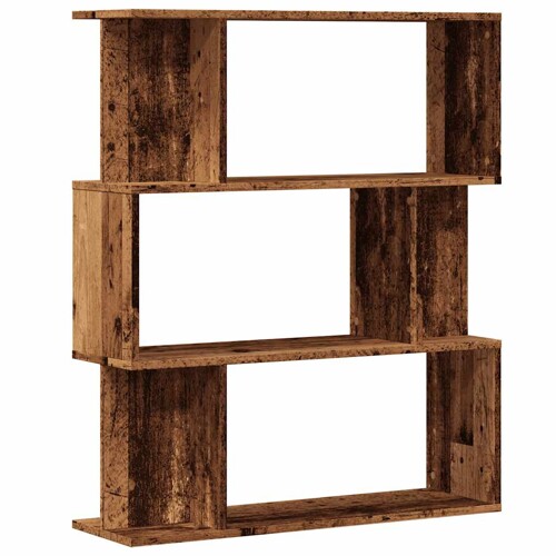 Ormar za knjige staro drvo 80x24x96 cm konstruirano drvo - NOVO