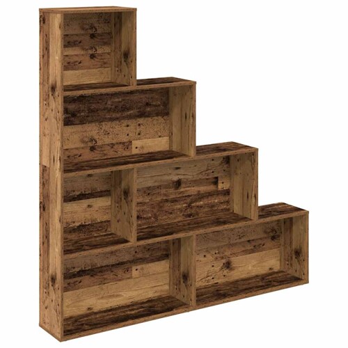 Ormar za knjige staro drvo 157x24x160 cm konstruirano drvo - NOVO