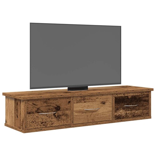 Zidni ormarić staro drvo 88x26x18,5 cm konstruirano drvo - NOVO
