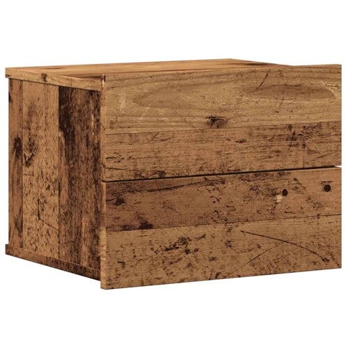 Zidni noćni ormarić Old Wood 40x32x30 cm - NOVO