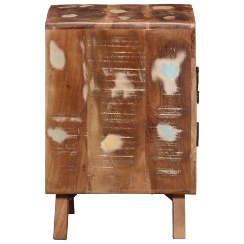 Noćni ormarić 40x32x46 cm Obrađeno puno drvo - NOVO