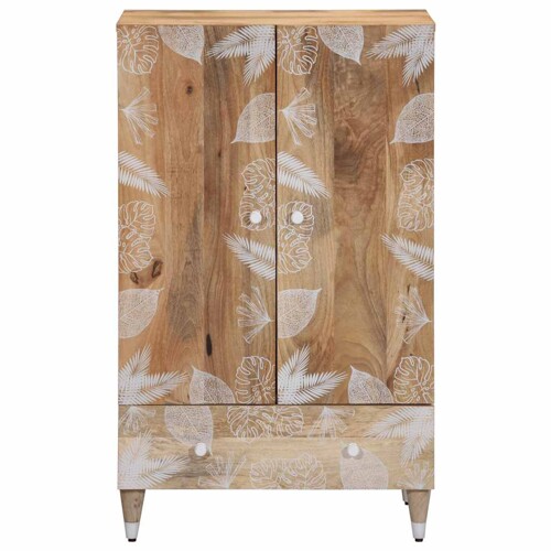 Visoka ploča 60x33,5x100 cm Puno drvo Mango - NOVO