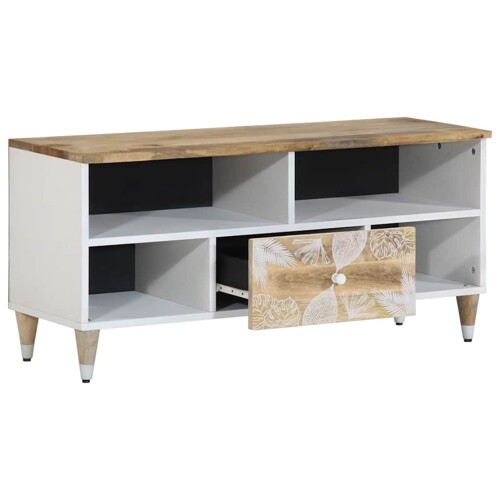 TV ormarić 100x33,5x46 cm Puno drvo Mango - NOVO