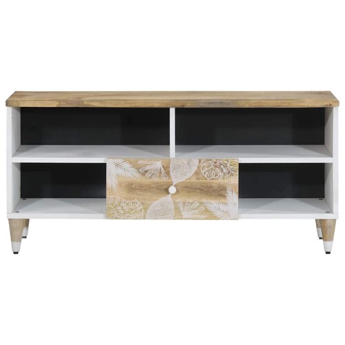 TV ormarić 100x33,5x46 cm Puno drvo Mango - NOVO
