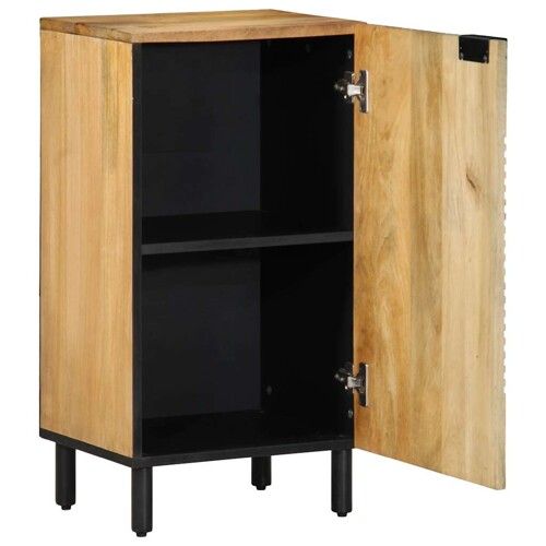 Komoda smeđa 40x33x75 cm Puno drvo Mango - NOVO