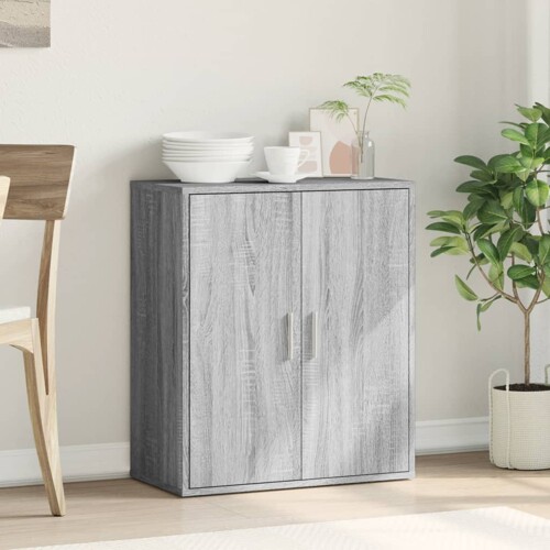 Komoda boja hrasta sonome 79x38x80 cm od konstruiranog drva - NOVO