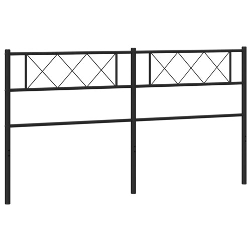 Metalno uzglavlje crno 160 cm - NOVO