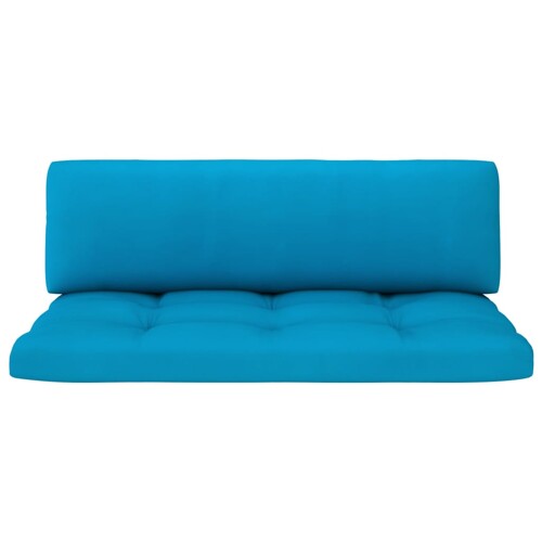 Srednja vrtna sofa od paleta od sivo impregnirane borovine - NOVO