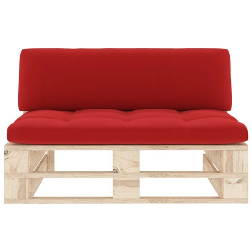 Srednja vrtna sofa od paleta od impregnirane borovine - NOVO