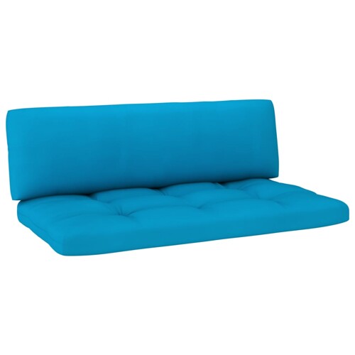 Srednja vrtna sofa od paleta od crno impregnirane borovine - NOVO