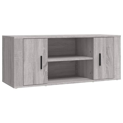 TV ormarić boja hrasta sonome 100x35x40 cm konstruirano drvo - NOVO