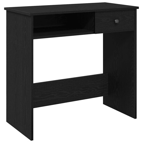 Radni stol crni 80 x 40 x 75 cm od iverice - NOVO
