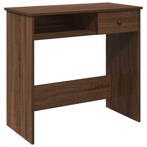 Radni stol boja smeđeg hrast 80x40x75 cm od konstruiranog drvo - NOVO