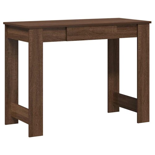 Radni stol boja smeđeg hrasta 100x45x75 cm konstruirano drvo - NOVO