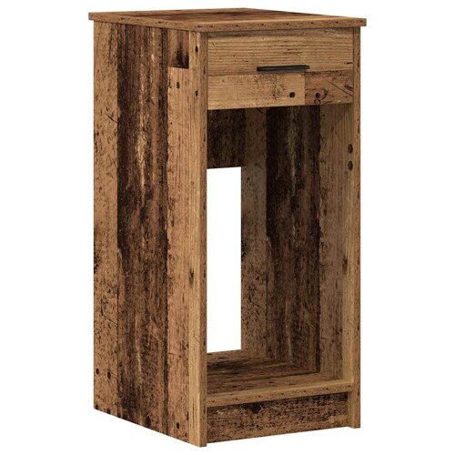 Tower stalak za računalo s ladicom boja staro drvo 35x45x77 cm - NOVO