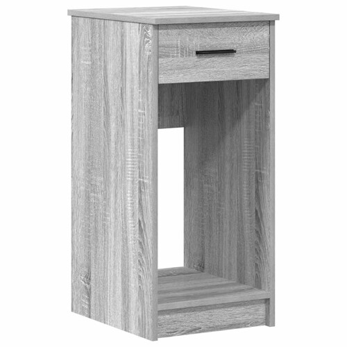 Tower stalak za računalo s ladicom boja sivog hrasta 35x45x77cm - NOVO