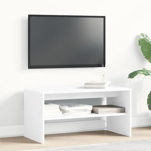 TV ormarić od iverice bijeli 80 x 40 x 40 cm - NOVO