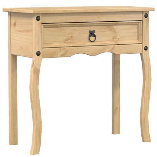 Konzolni stol Corona 73 x 35 x 73 cm od masivne borovine - NOVO