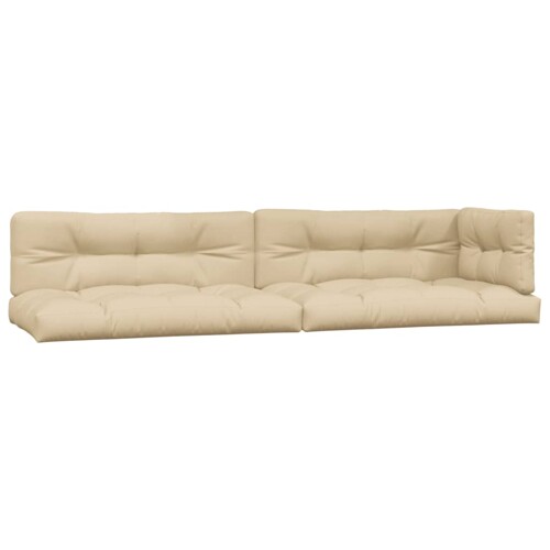 5-dijelna set vrtnih sofa od paleta s jastucima od drva bagrema - NOVO