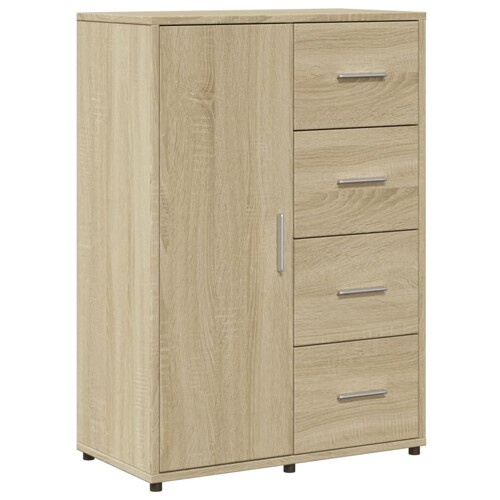 Komoda boja hrasta sonome 60x31x84 cm od konstruiranog drva - NOVO
