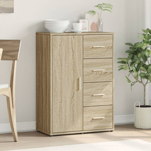 Komoda boja hrasta sonome 60x31x84 cm od konstruiranog drva - NOVO