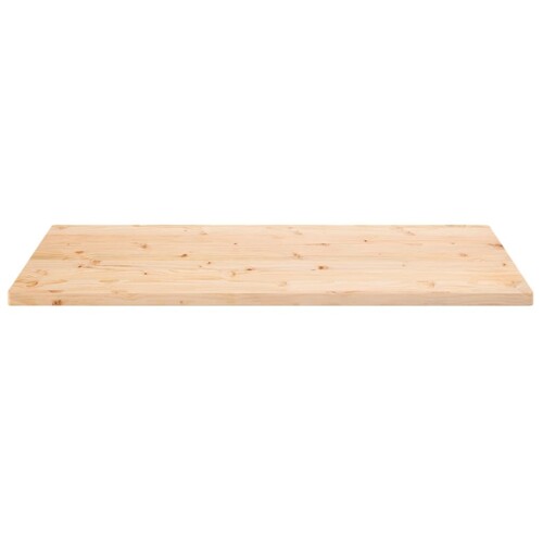 Ploča za stol 100 x 60 x 2,5 cm od masivne borovine pravokutna - NOVO