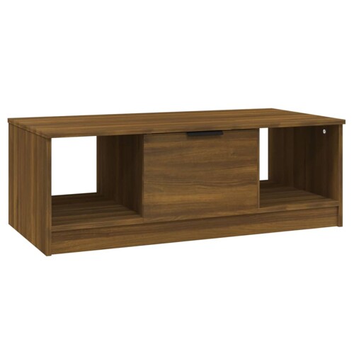 Stolić za kavu Smeđa hrasta 102x50x36 cm konstruirano drvo - NOVO
