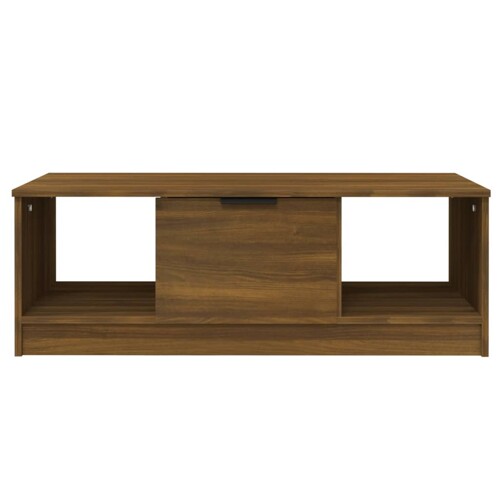 Stolić za kavu Smeđa hrasta 102x50x36 cm konstruirano drvo - NOVO