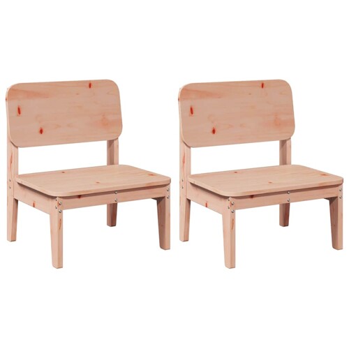 Vrtne stolice 2 kom 60x52,5x72 cm od masivnog drva duglazije - NOVO