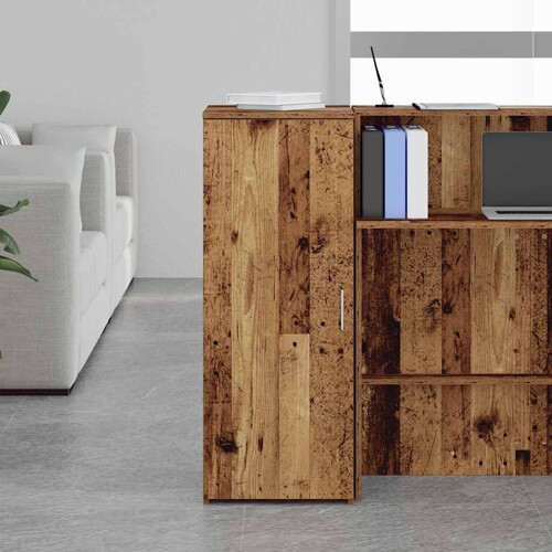 Ormarić za pohranu boja drva 40x45x103,5 cm konstruirano drvo - NOVO