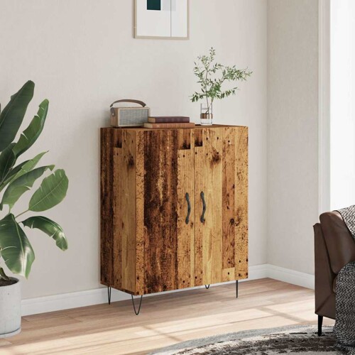 Komoda boja starog drva 69,5x34x90 cm konstruiranog drva - NOVO