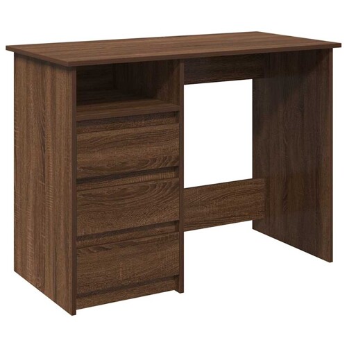 Radni stol boja smeđeg hrasta 102x50x75 cm konstruirano drvo - NOVO