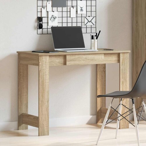 Radni stol boja hrasta sonome 100x45x75 cm konstruirano drvo - NOVO