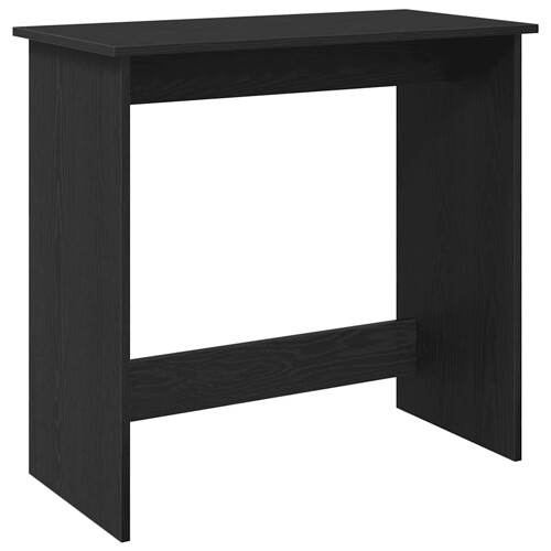 Radni stol crni 80 x 40 x 75 cm od iverice - NOVO
