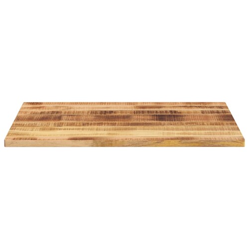 Ploča stola 90x80x3,8 cm pravokutno puno drvo grubo mango - NOVO